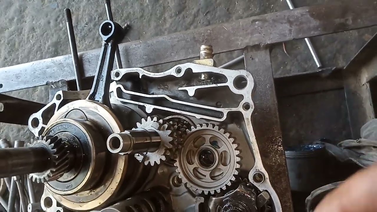 تركيب مجموعه تروس موتور