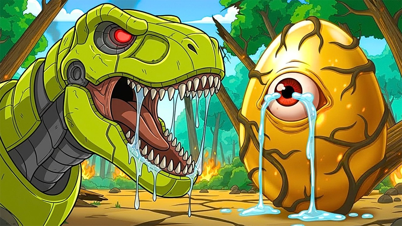 The Dinosaur Squad Protects the T-Rex Egg | Dinosaur Cartoon | Dinosaur For Kids
