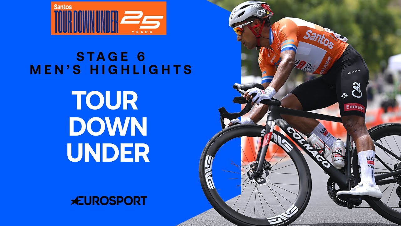 Final Stage SCRAP 🚀 | Stage 6 | Santos Tour Down Under | Men's Highlights