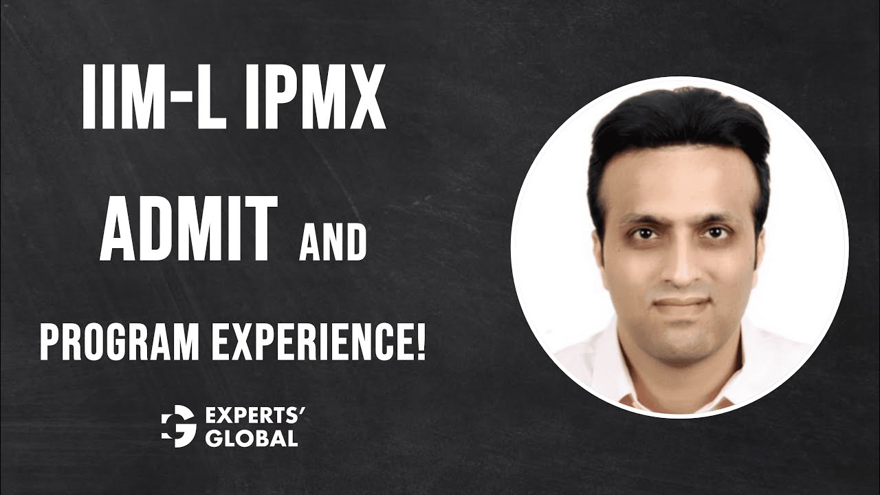 IIM Lucknow IPMX admit and course experience | Anshuman’s story!