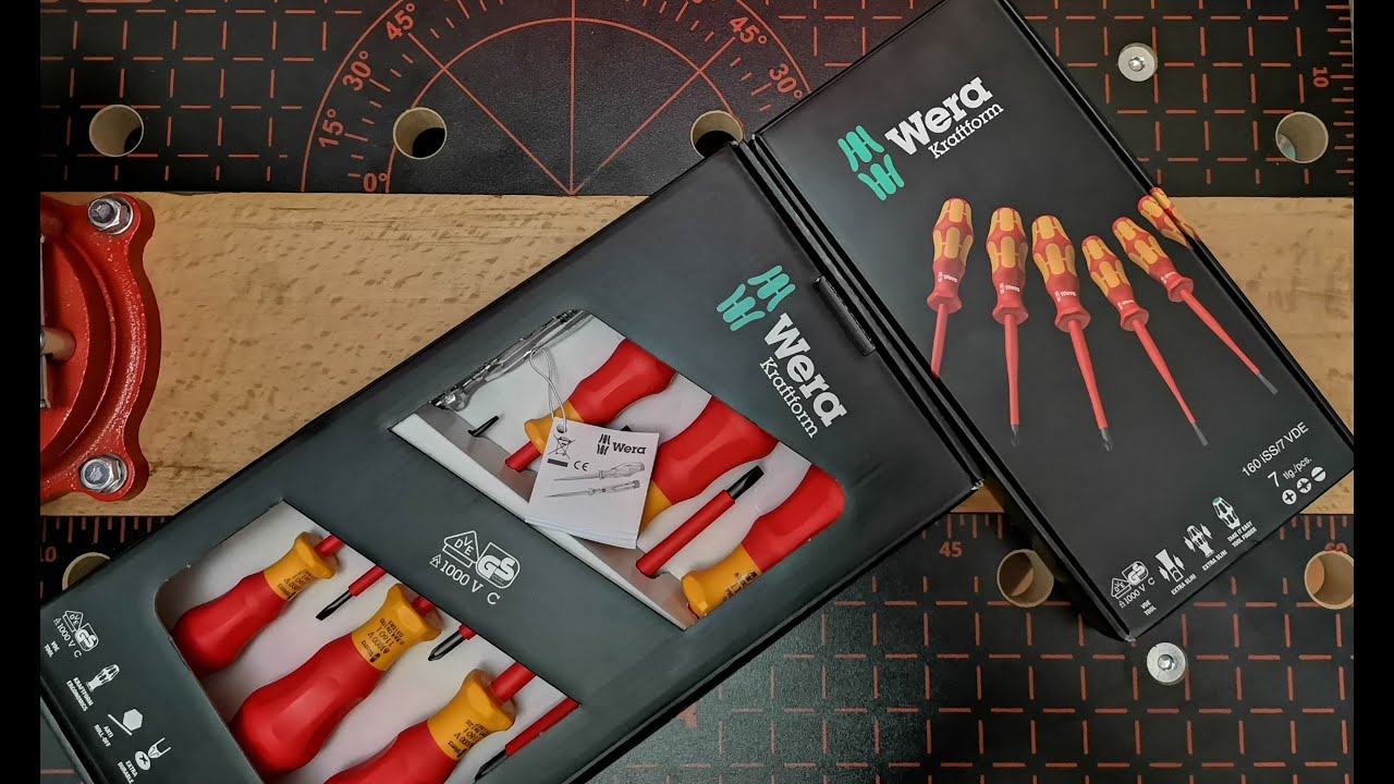 Wera Kraftform Plus 160 iSS / 7 și Wera Kraftform Comfort VDE 1160i / 7 (Ro 🇷🇴)
