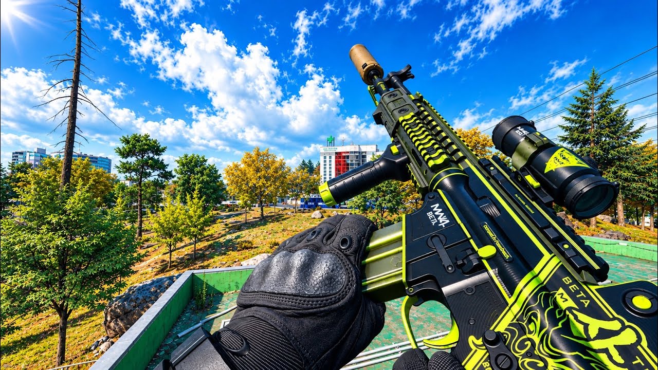 Call of Duty Modern Warfare 4 DMZ Hajin: геймплей (без комментариев)