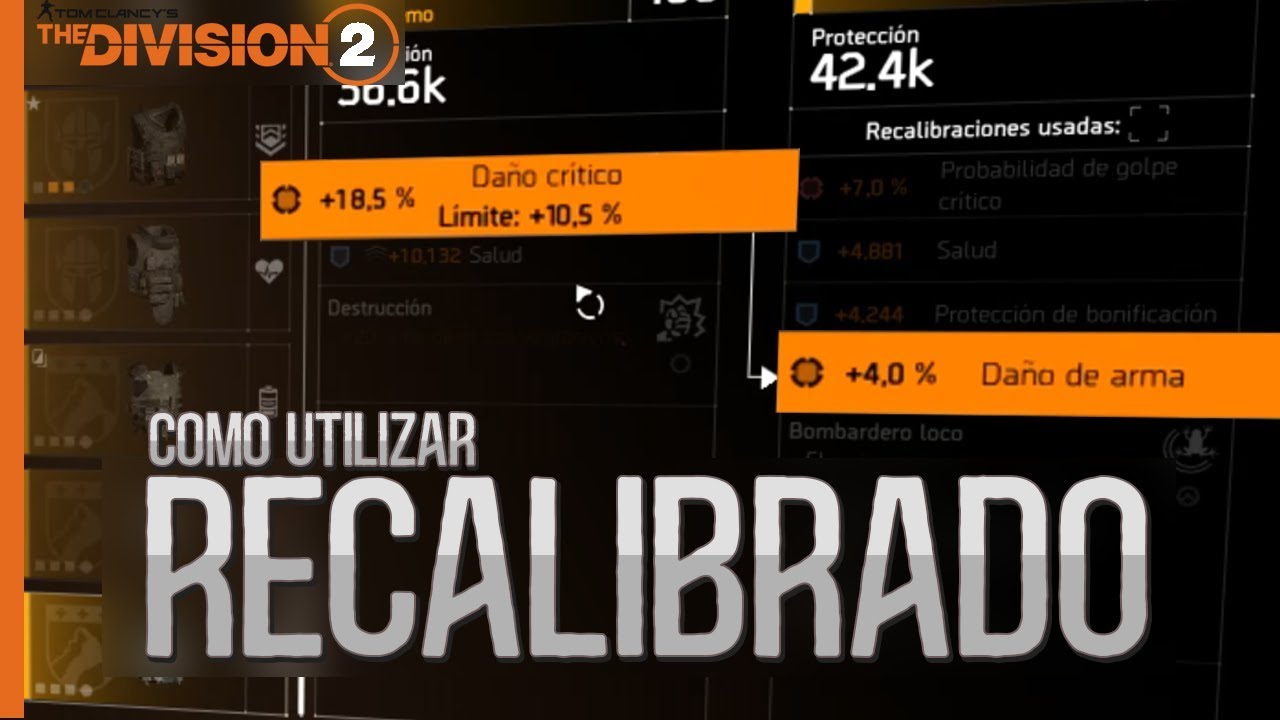 CÓMO RECALIBRAR ARMAS Y EQUIPO - The Division 2 | Academia de Agentes