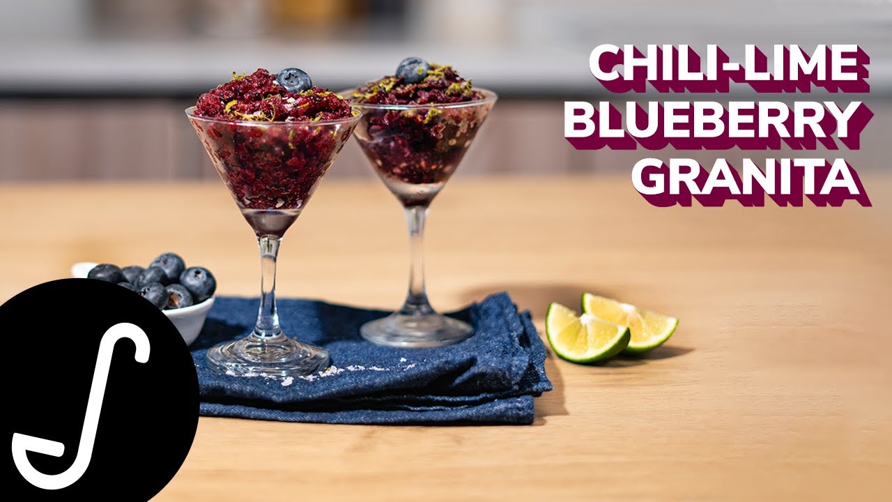 4th of July Summer Recipe: Chili-Lime Blueberry Granita