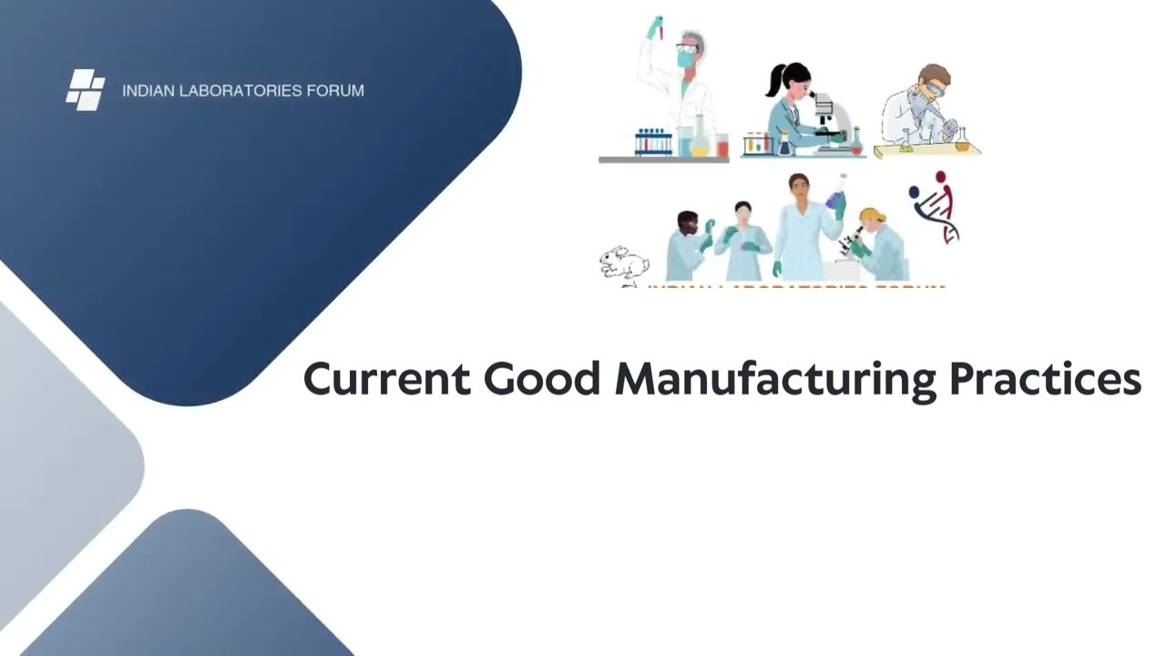 Good Manufacturing Practices - Part 1