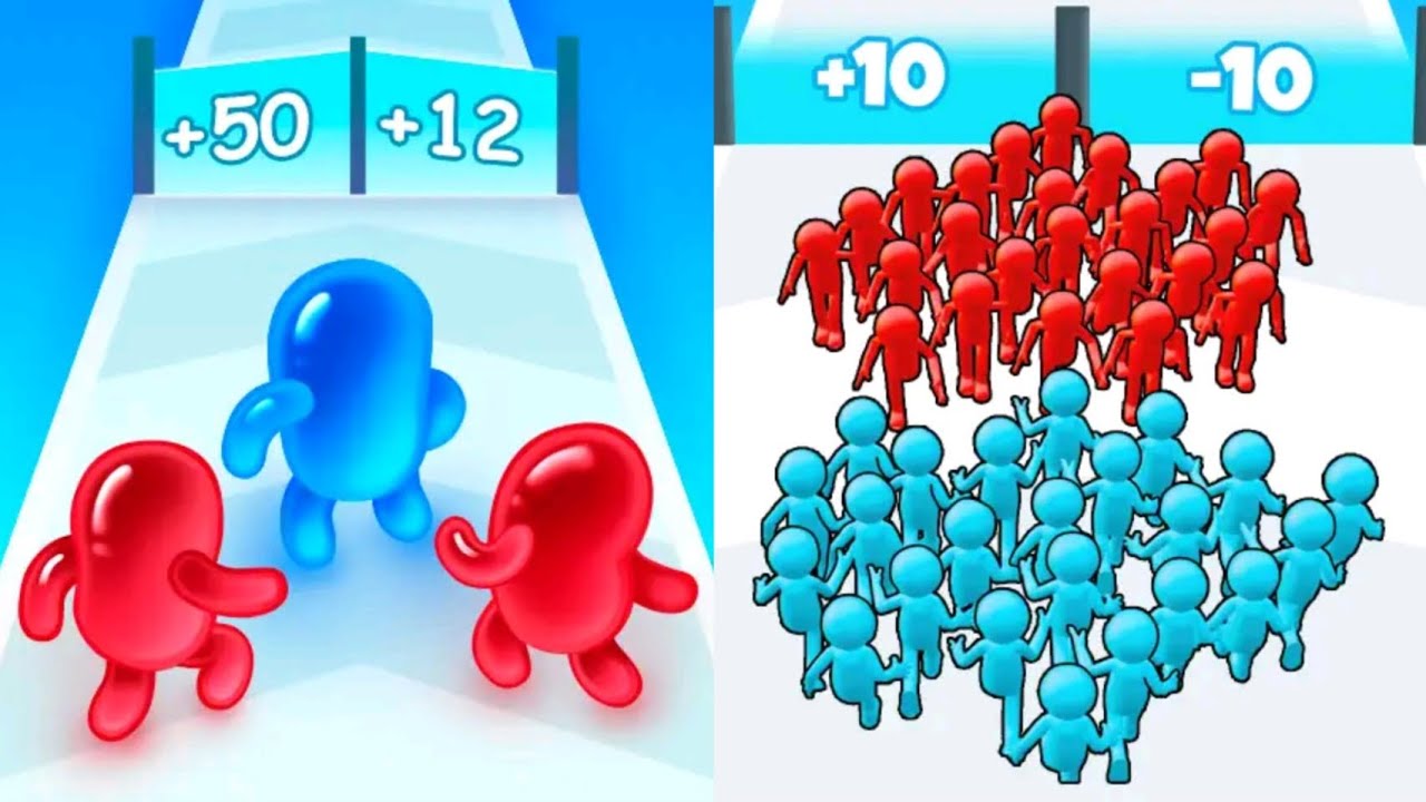 Join Blob Clash 3D VS Join Clash 3D MAX LEVELS UNLOCKED Gameplay Android,ios