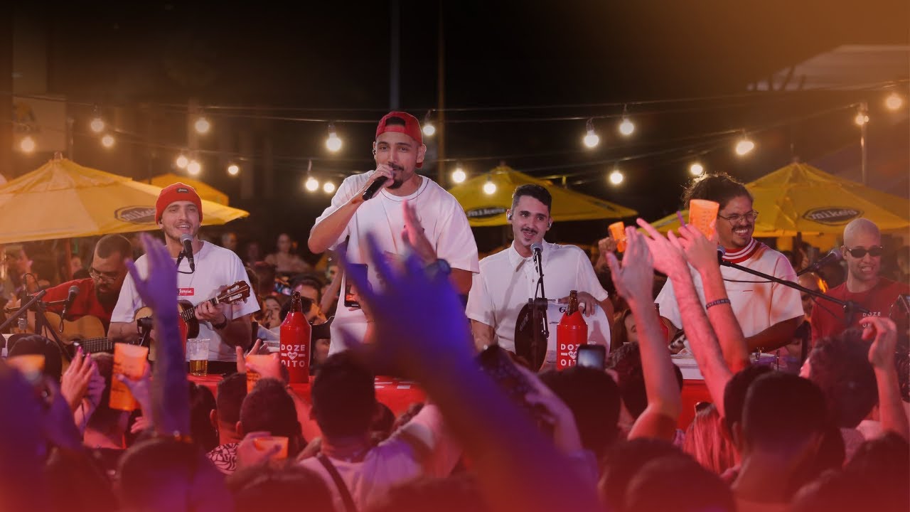 Grupo Doze por Oito &ndash;  A Carta / Eu Nunca Amei Assim / Sinais | Ao Vivo na Pra&ccedil;a dos Prazeres