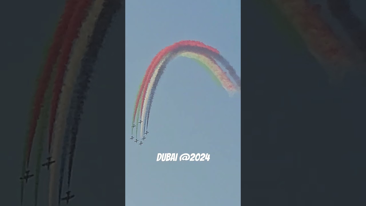 DUBAI AIRSHOW #2024 #aviation #travel #billionaire #dubai #airshow #jets #dubailife #palmjumeira #