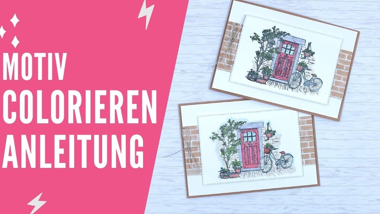 🔴Zu Hause- Coloration des gratis Stempelsets
