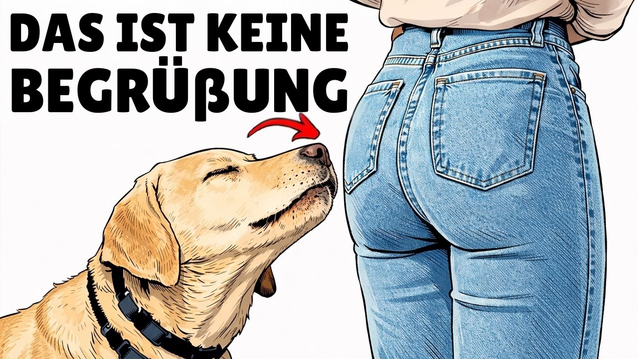 Wenn Ihr Hund an Hintern schnüffelt, bedeutet das Folgendes!