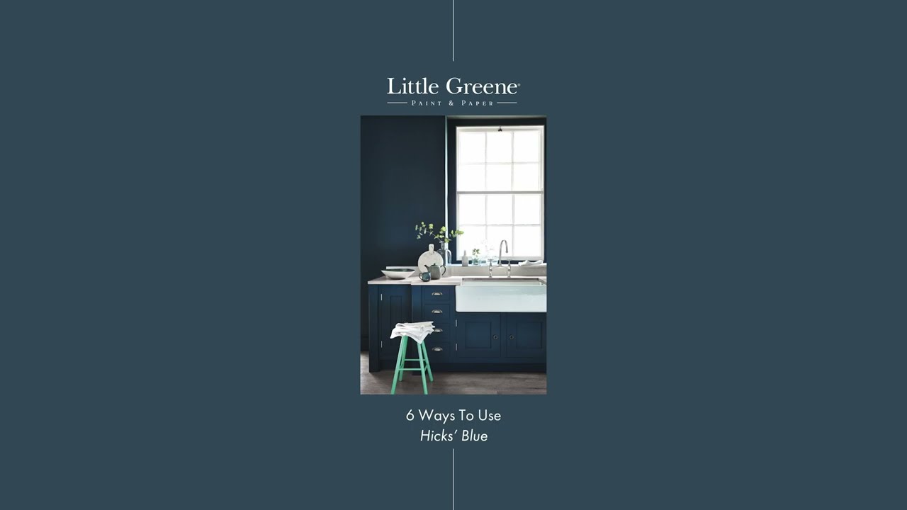 1 Colour, 6 Ways - Hicks' Blue