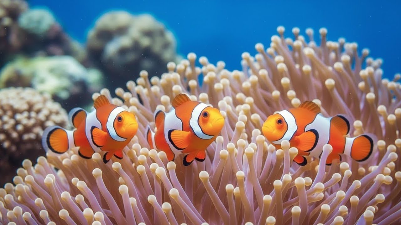The Best 4K Aquarium 🐠 Explore the Stunning World of Sea Jellyfish and Beautiful Coral Reef Fish.#96