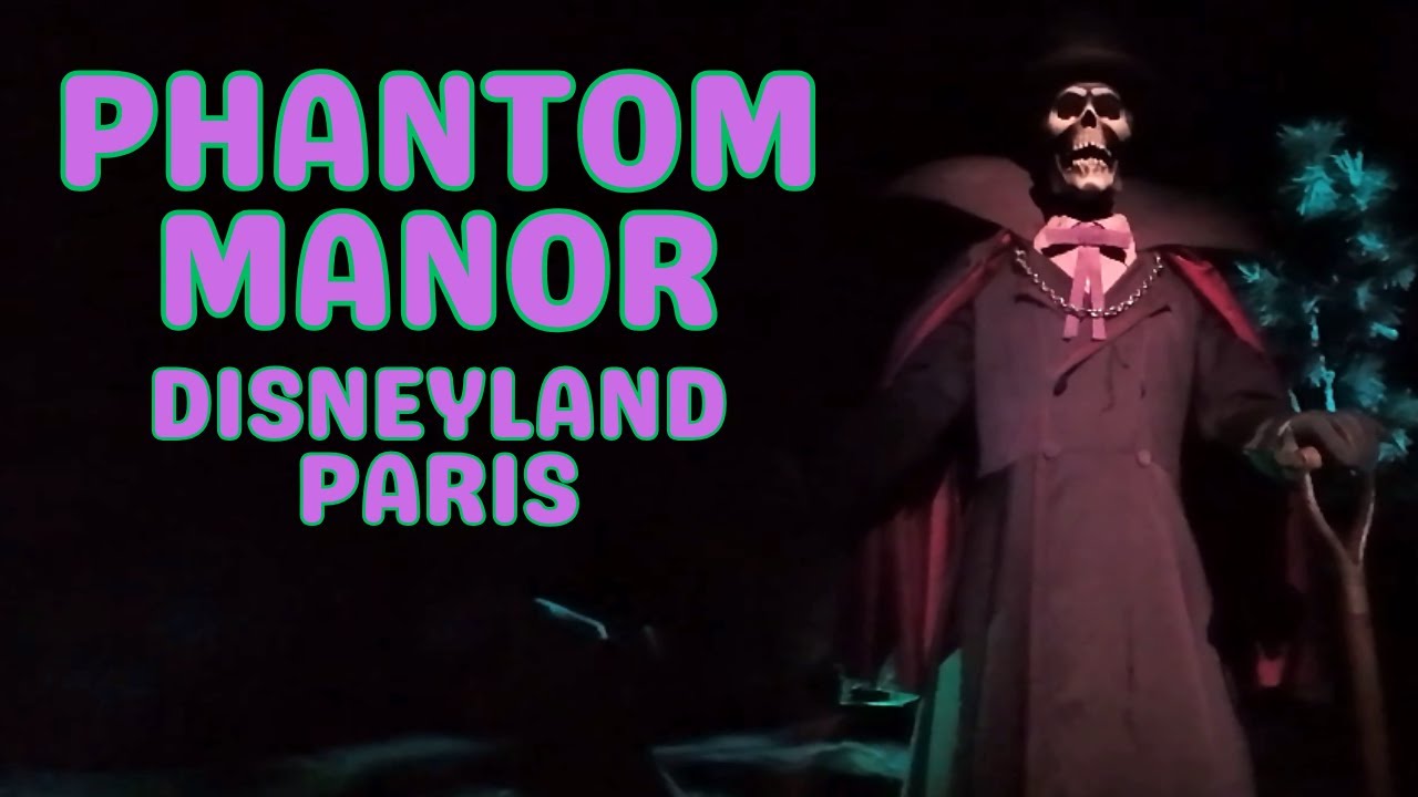 Phantom Manor Haunted Dark Ride! 4K Low-Light Ride-Thru at Disneyland Paris - Osmo Pocket 3