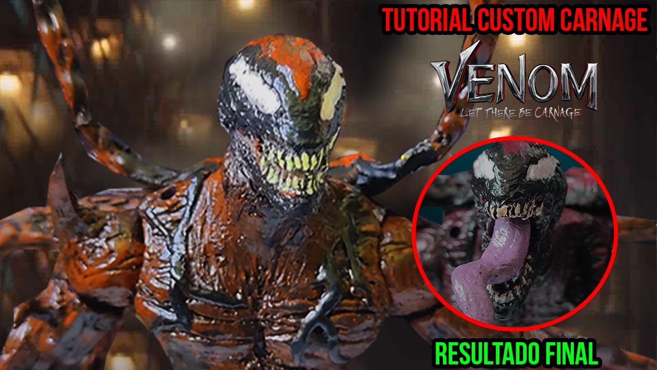 Así hice mi Custom de CARNAGE de #Venom 2 Versión 2