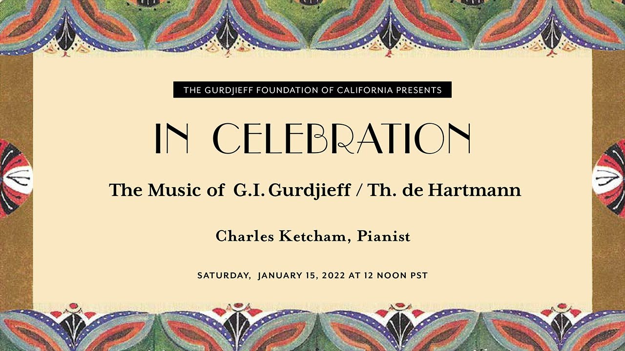 In Celebration: Music of G.I. Gurdjieff and Thomas de Hartmann