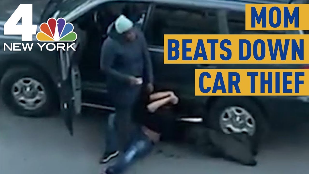 Mom Beats Down Car Thief, Says 'He Got a Whoopin'' | News 4 New York