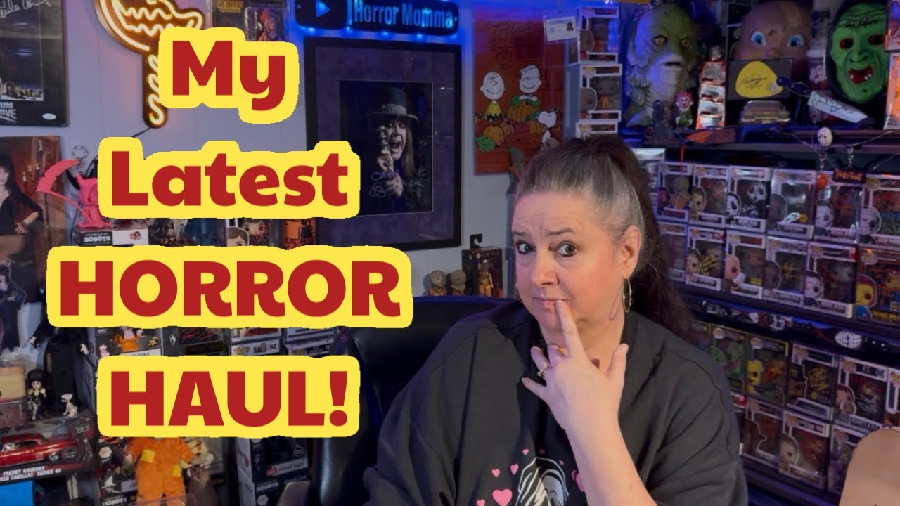 🔥Unboxing my latest horror haul, and it is amazing!