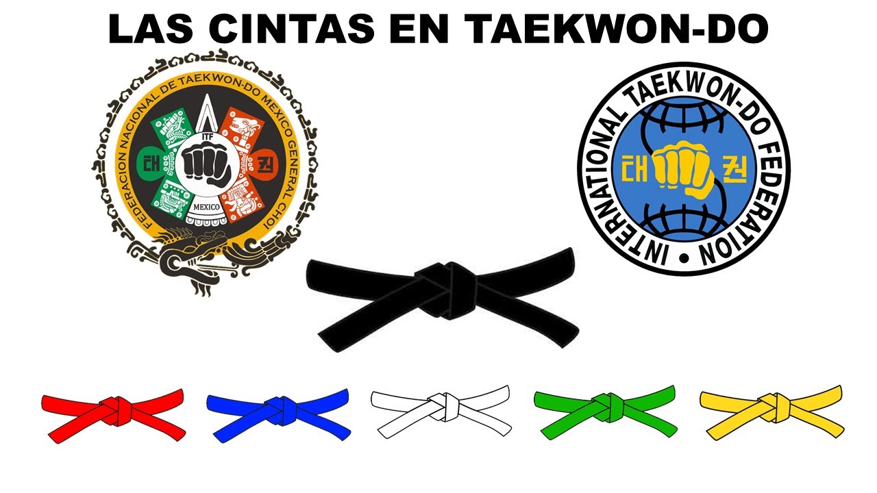 CINTURONES Y GRADUACIONES EN TAEKWON DO ITF OFICIAL
