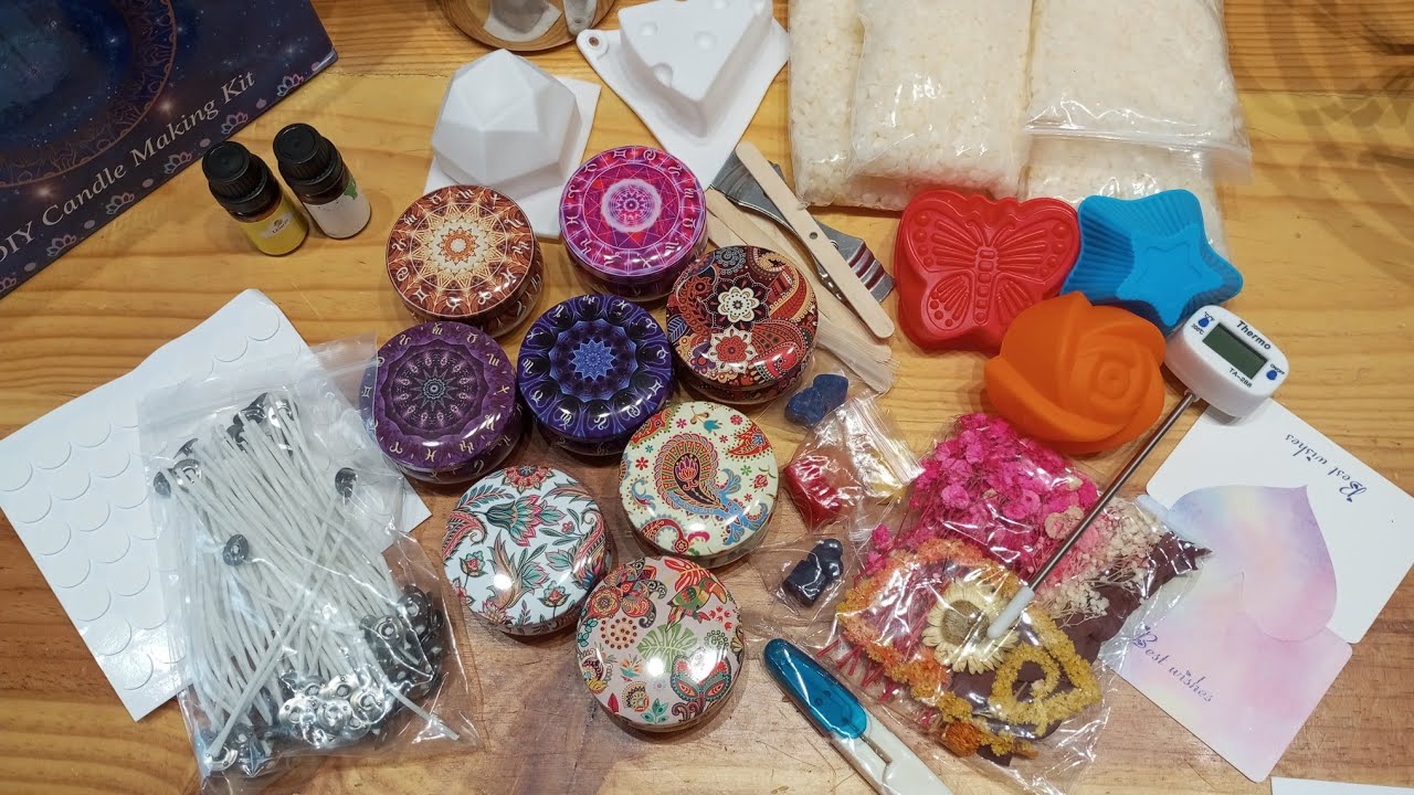 Hacemos velas?🕯️Unboxing Kit para elaboración de velas