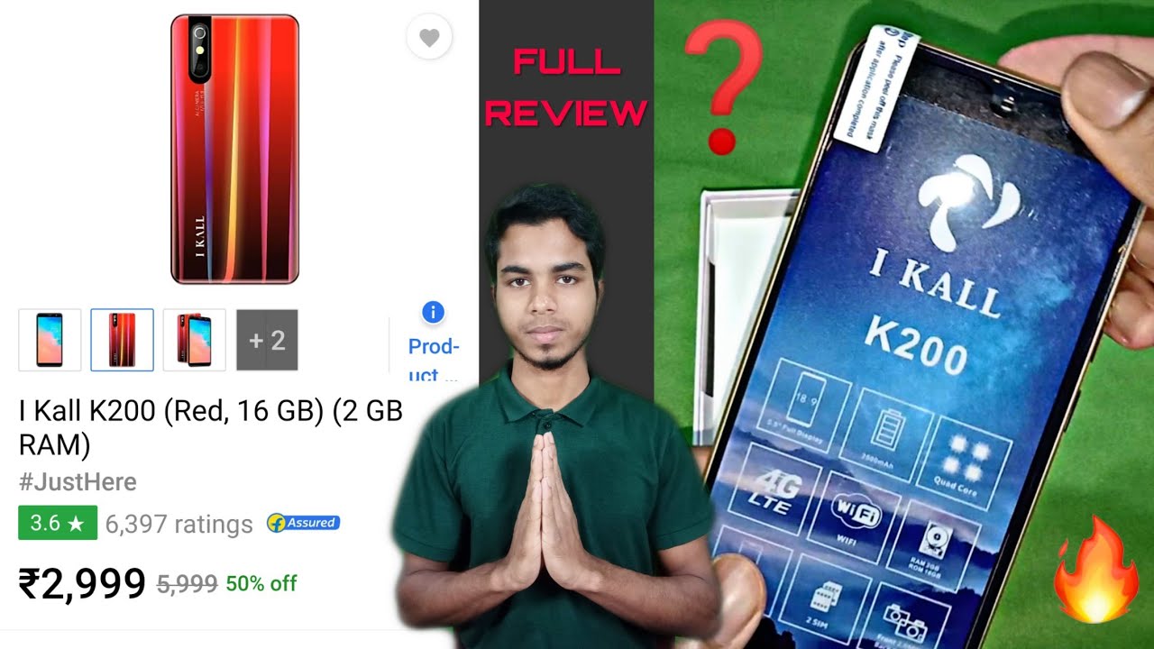 I KALL K200 Unboxing & Full Review in [Hindi] By unboxing rim