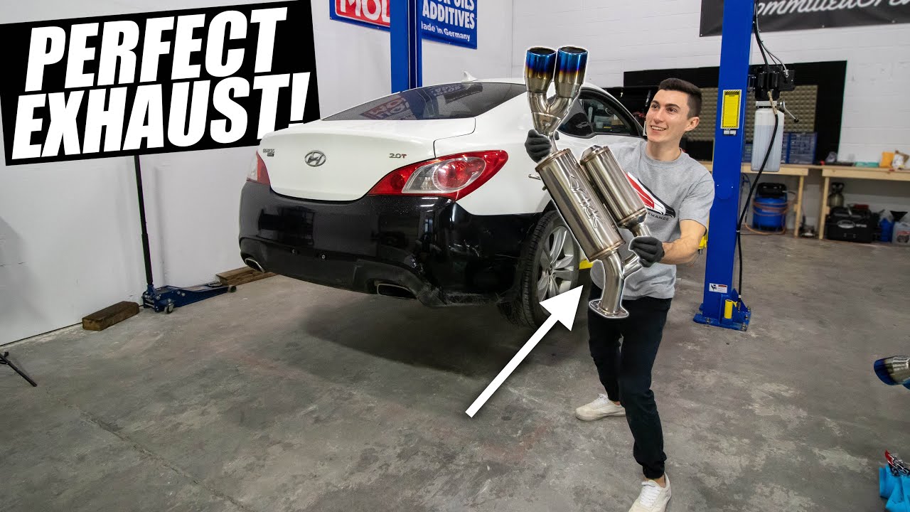 The PERFECT Exhaust Install on the Genesis🔥