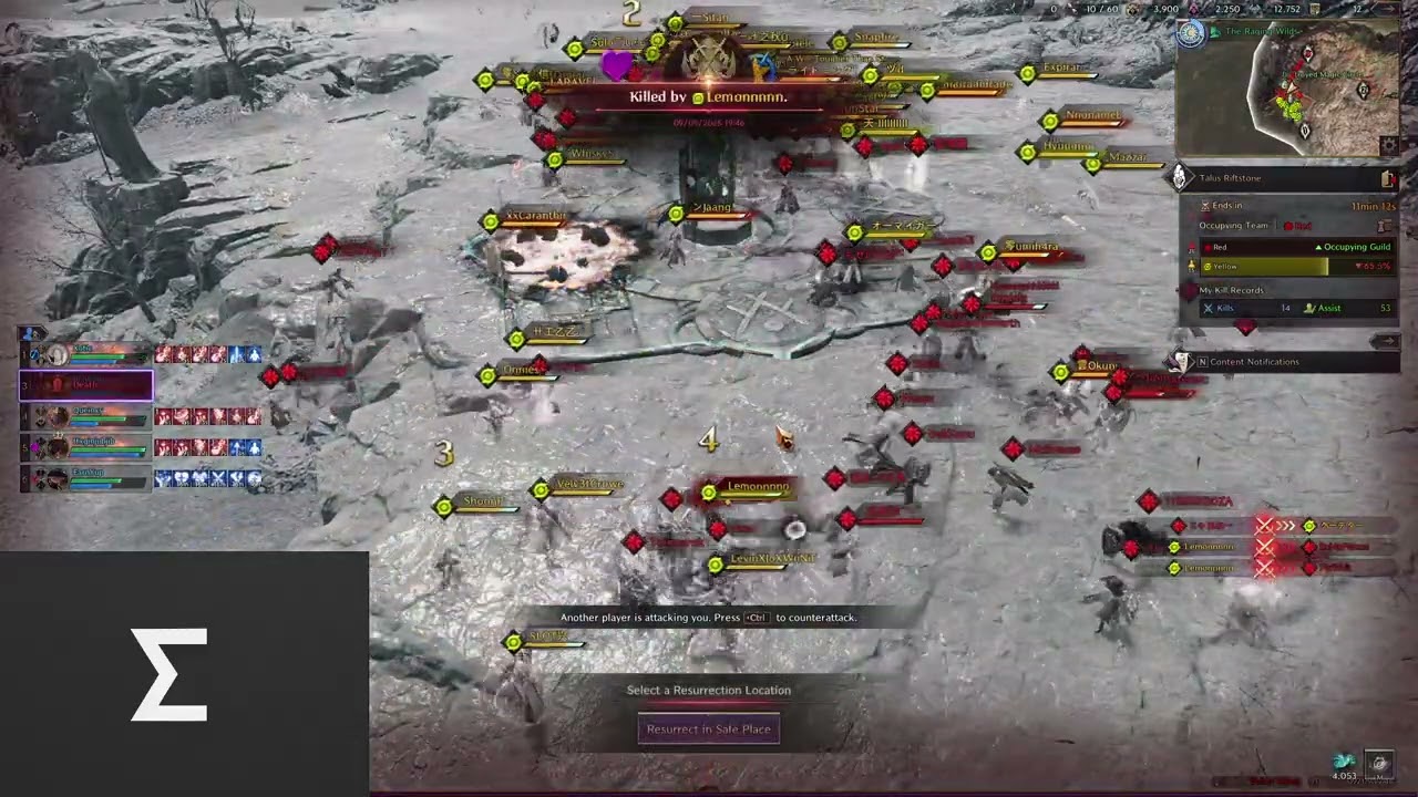 War Game [32Kills / 111Assist] - ZIGMA vs Mesirables Sv.Titanspine [Staff/Dagger]