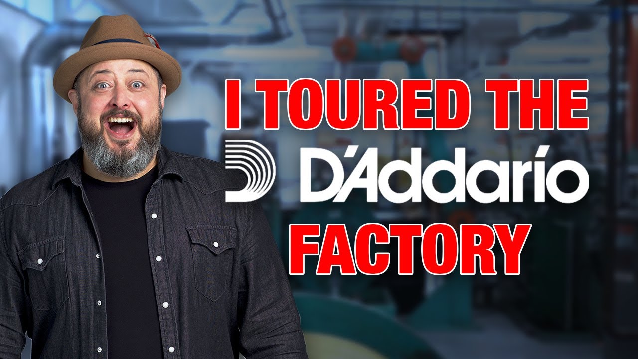 An INSIDE LOOK at the D'Addario Factory