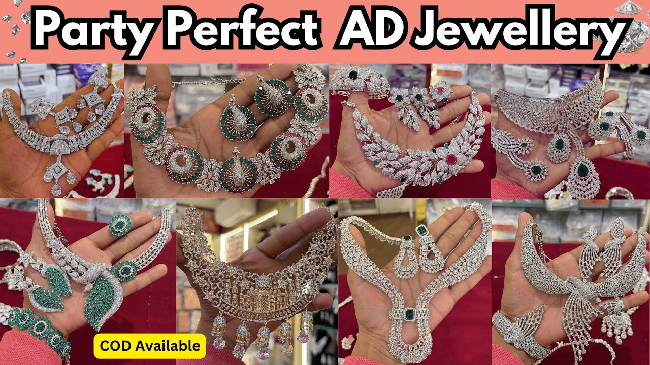 Premium AD Jewellery ka Sabse Saandar Collection | 3D Pattern  Jewellery and Choker