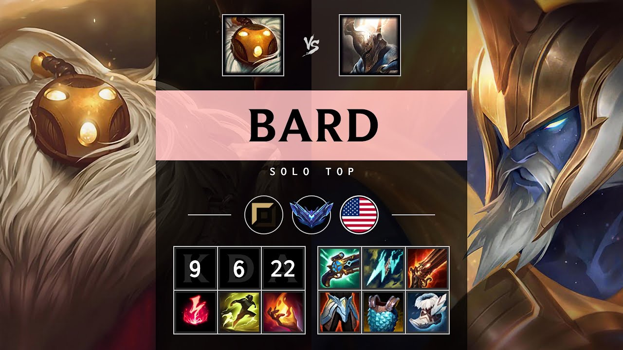 Bard Top vs Pantheon - NA Diamond Patch 25.15
