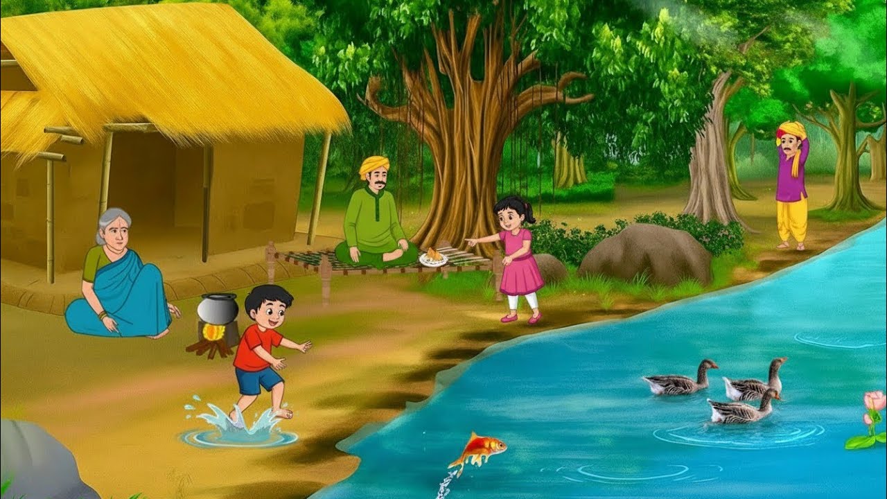 दो किसान दोस्त की कहानी| DO KISAN DOST KI KAHANI | MORAL STORIES |  KAHANIYAN | BED TIME STORIES 