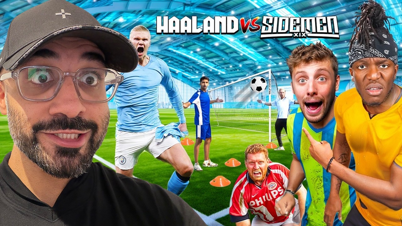 Реакция Viz на вопрос: Смогут ли Sidemen выдержать испытание Эрлинга Холанда в футболе?