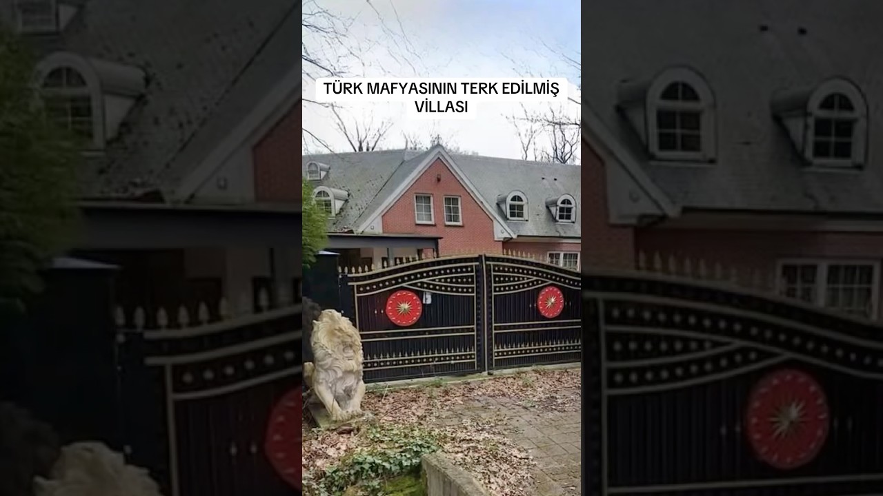 T&Uuml;RK MAFYASININ TERK EDİLMİŞ EVİ