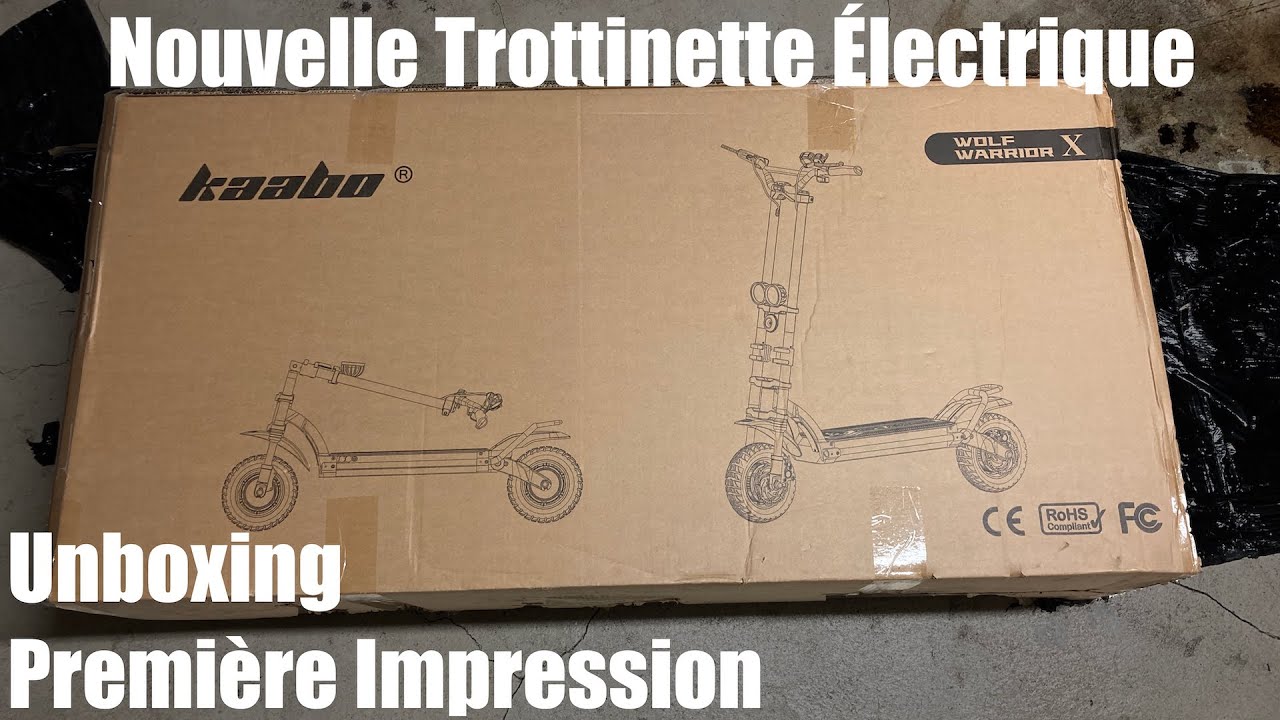 Unboxing Kaabo Warrior X GT