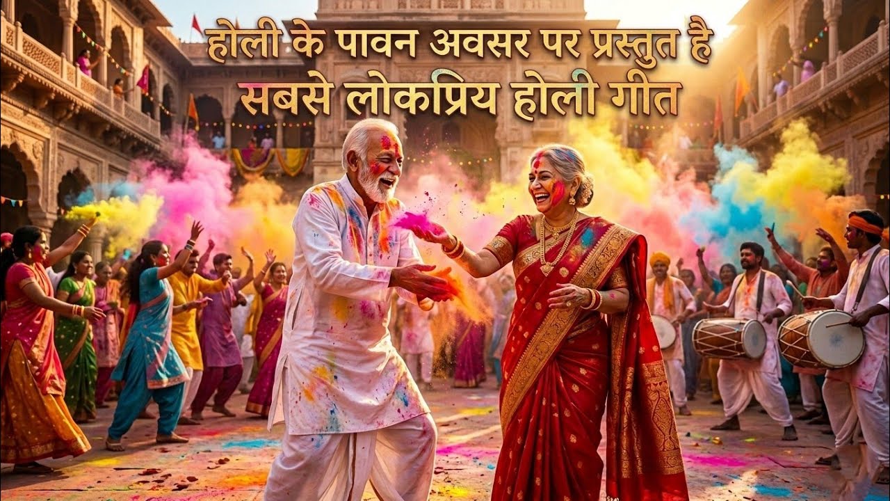 Hori Khele Raghuveera | Holi Special Song 2026 |  Traditional Holi Dance Video | Rang Barse Utsav