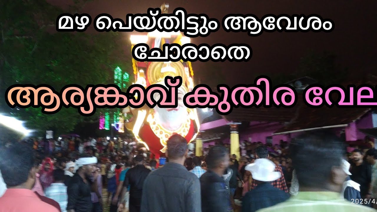 Aryankavu pooram 2025 | #ആര്യങ്കാവ് പൂരം