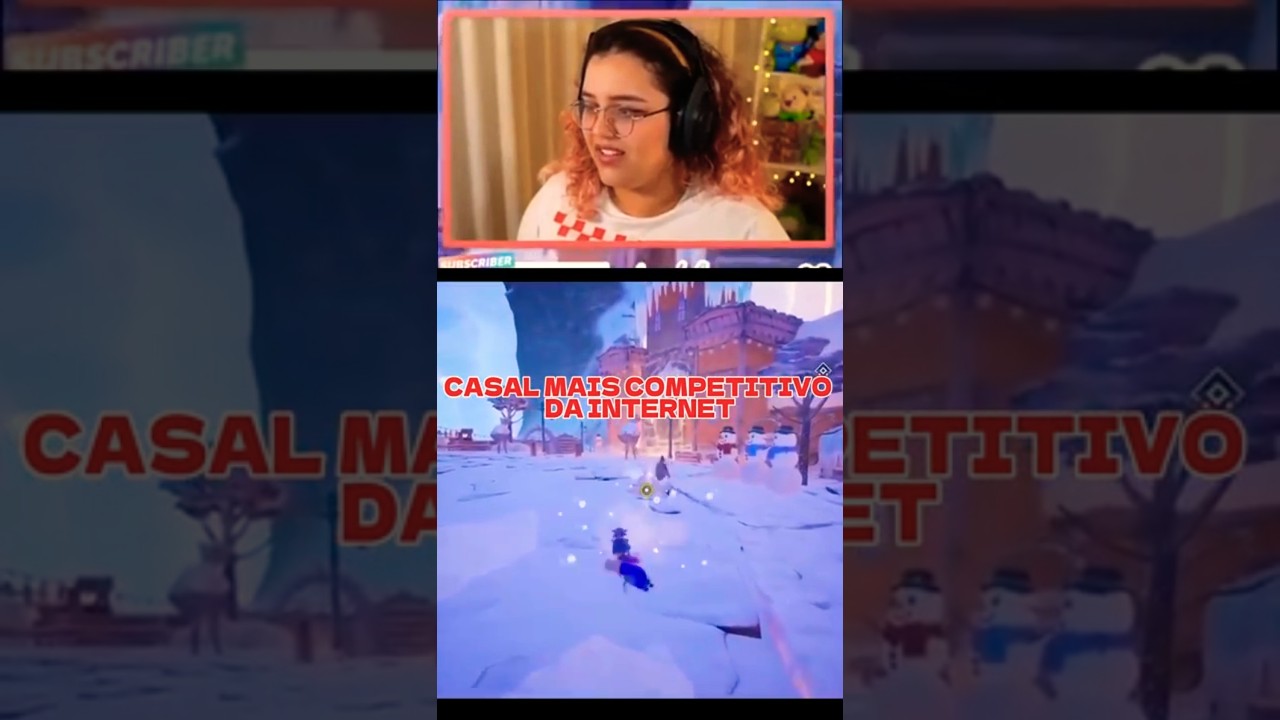 ALANZOKA and MAETHE, the most COMPETITIVE couple on the Internet #alanzoka #maethe #shorts