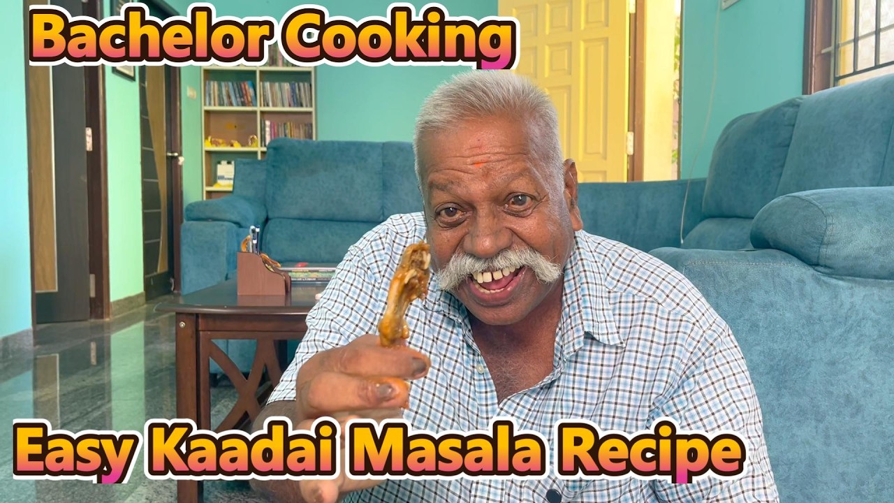 Village Style Kaadai Masala | Easy Bachelor Cooking Recipe | Sunday Special
