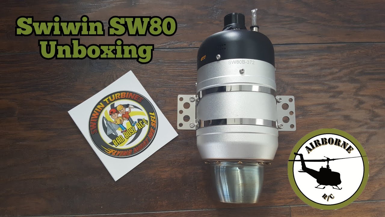 SWIWIN SW80 TURBINE UNBOXING!