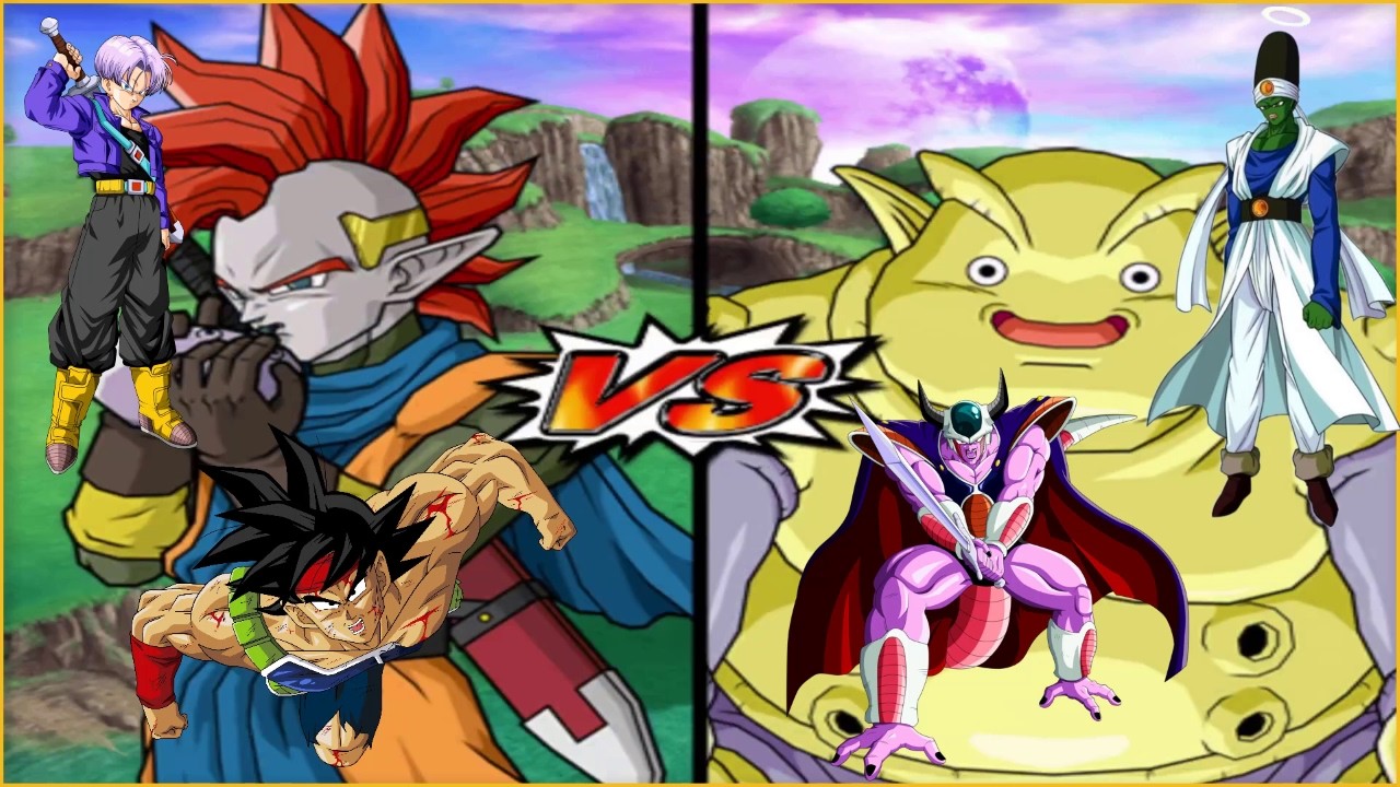 Dragon Ball Z: BT3 - Tapion, Trunks (Sword) & Bardock VS Janemba, Pikkon & King Cold [COM VS COM]