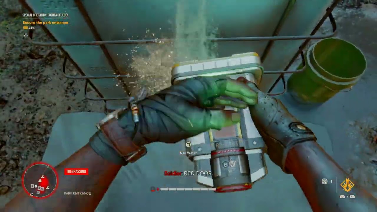 Farcry 6 : special operation : Puerta Del Eden: Stealing PG-240X