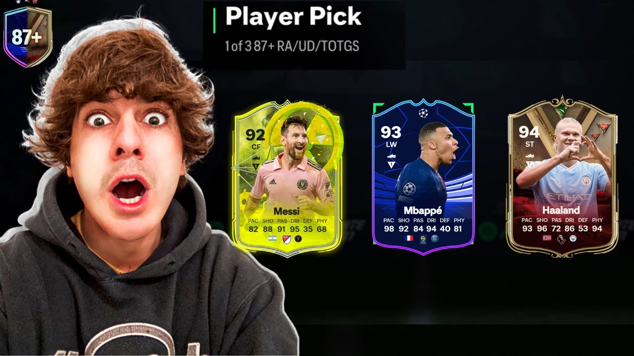 PACKED MBAPPE from the 87+ Radioactive, Dynasties, or TOTGS Player Picks!