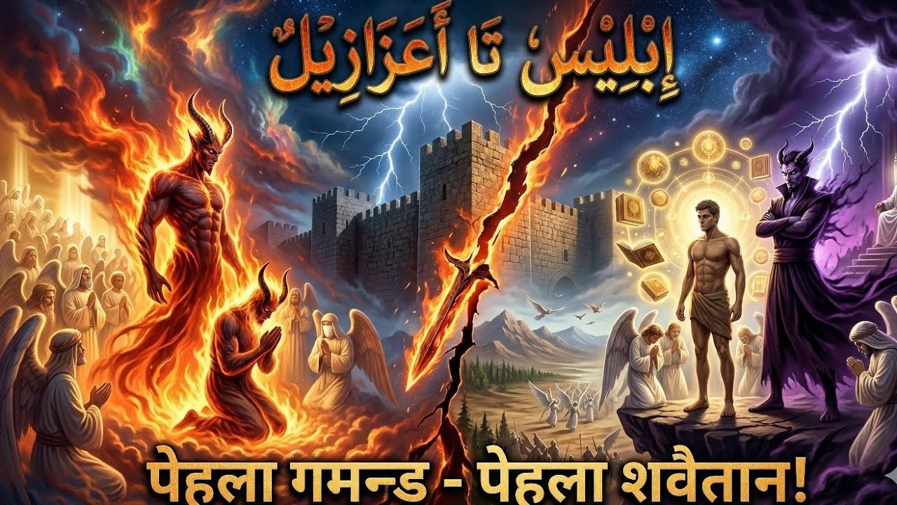 Azazeel Se Iblees Ban’ne Tak | Jinnat Aur Insaan Ki Pehli Dushmani