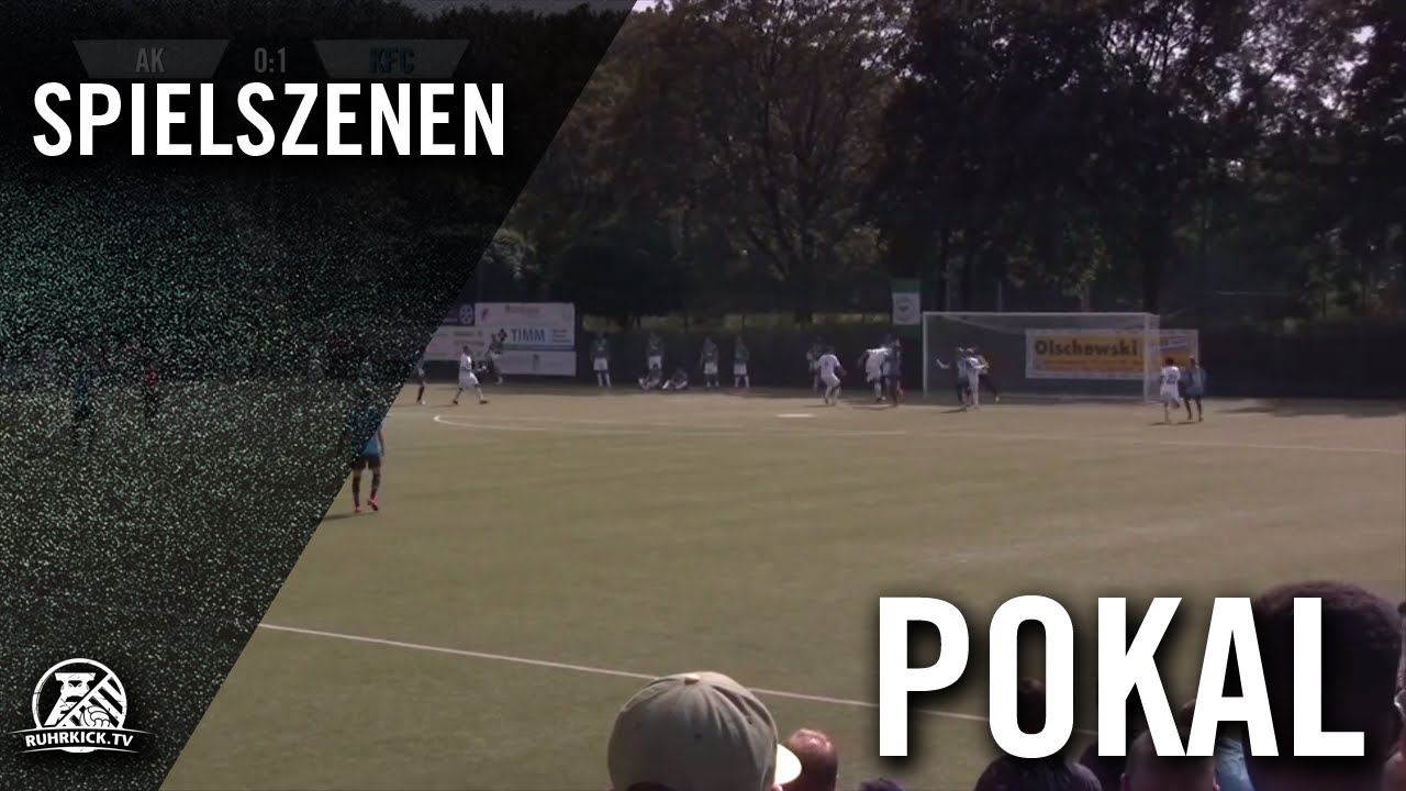 DJK Arminia Klosterhardt - KFC Uerdingen 05 (1. Runde, Niederrheinpokal) - Spielszenen | RUHRKICK.TV