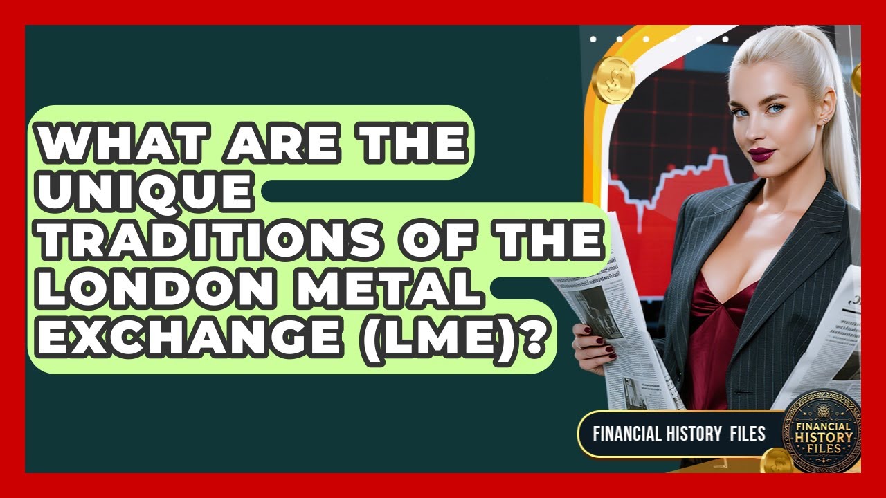 What Are The Unique Traditions Of The London Metal Exchange (LME)? - Financial History Files