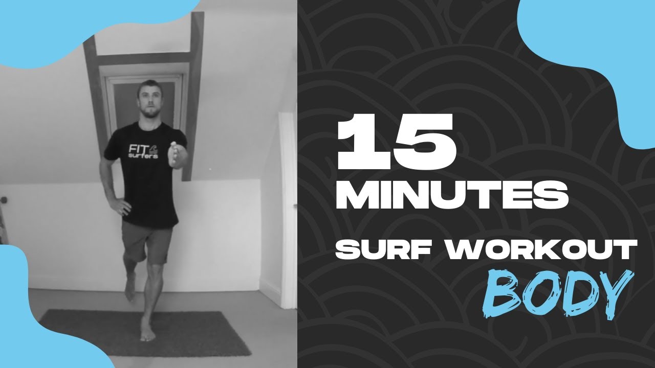 15 Minutes Surf Fitness Workout | Follow Along