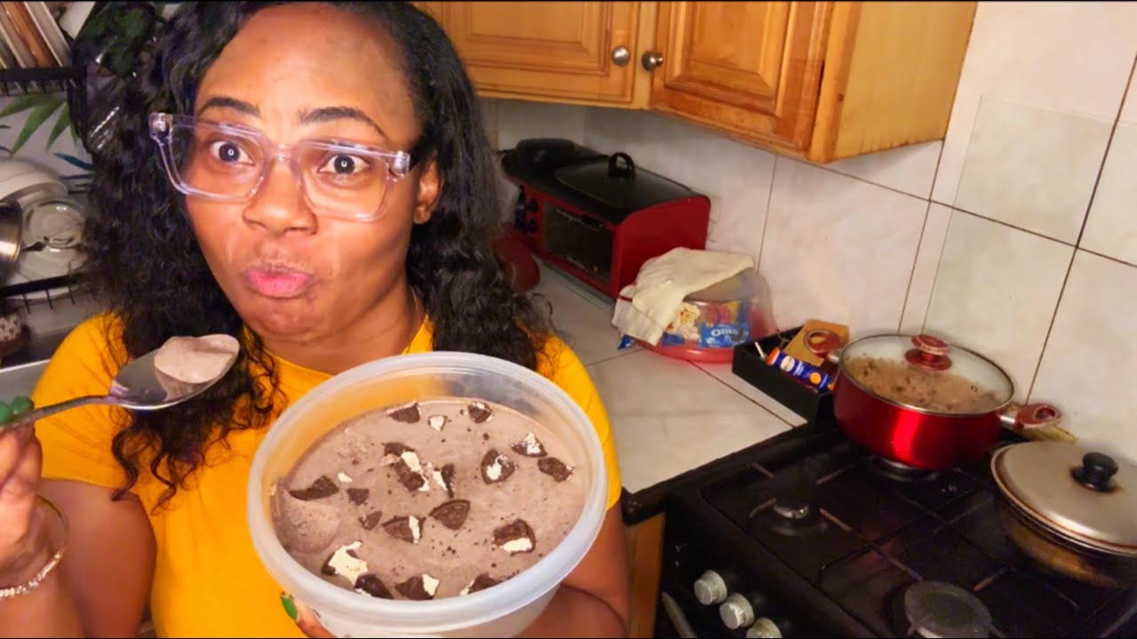 I REMAKE MY HOME MADE COOKIES AND CREAM ICE PRANK MY KIDS WITH HOME MADE BANANA BREAD WITH MOD IN IT