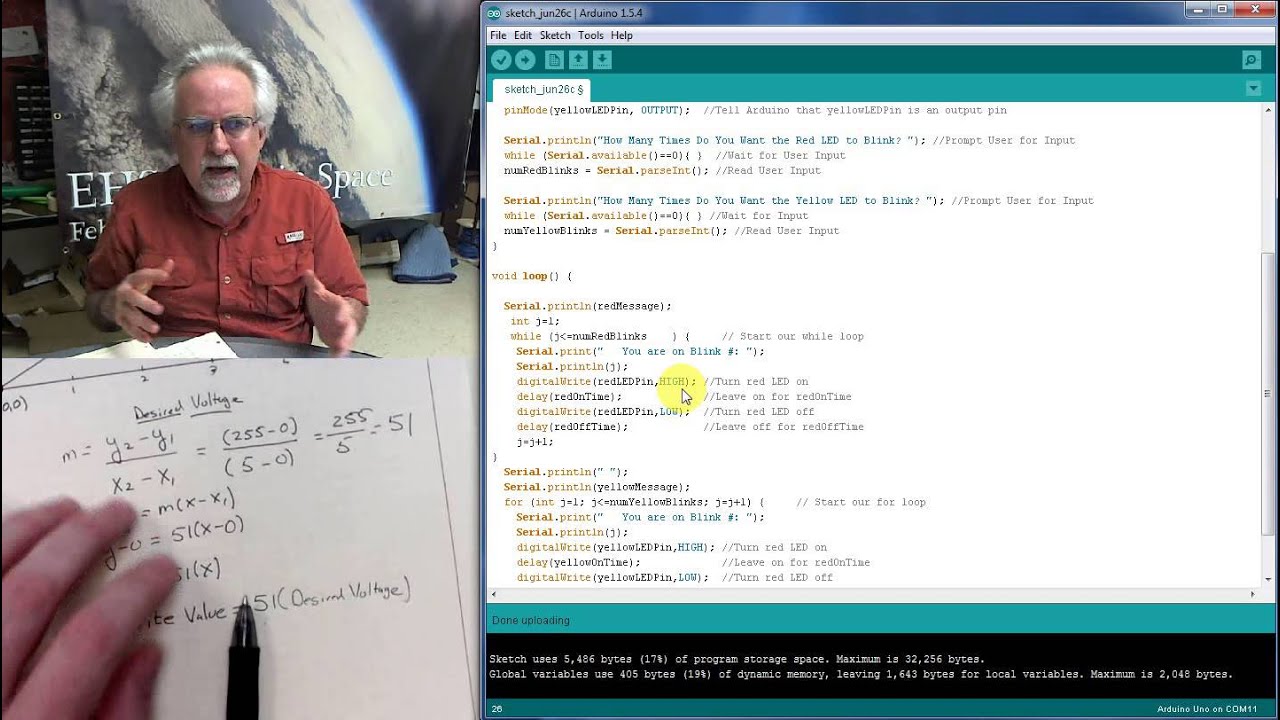 LESSON 8: Write Analog Voltages on the Arduino