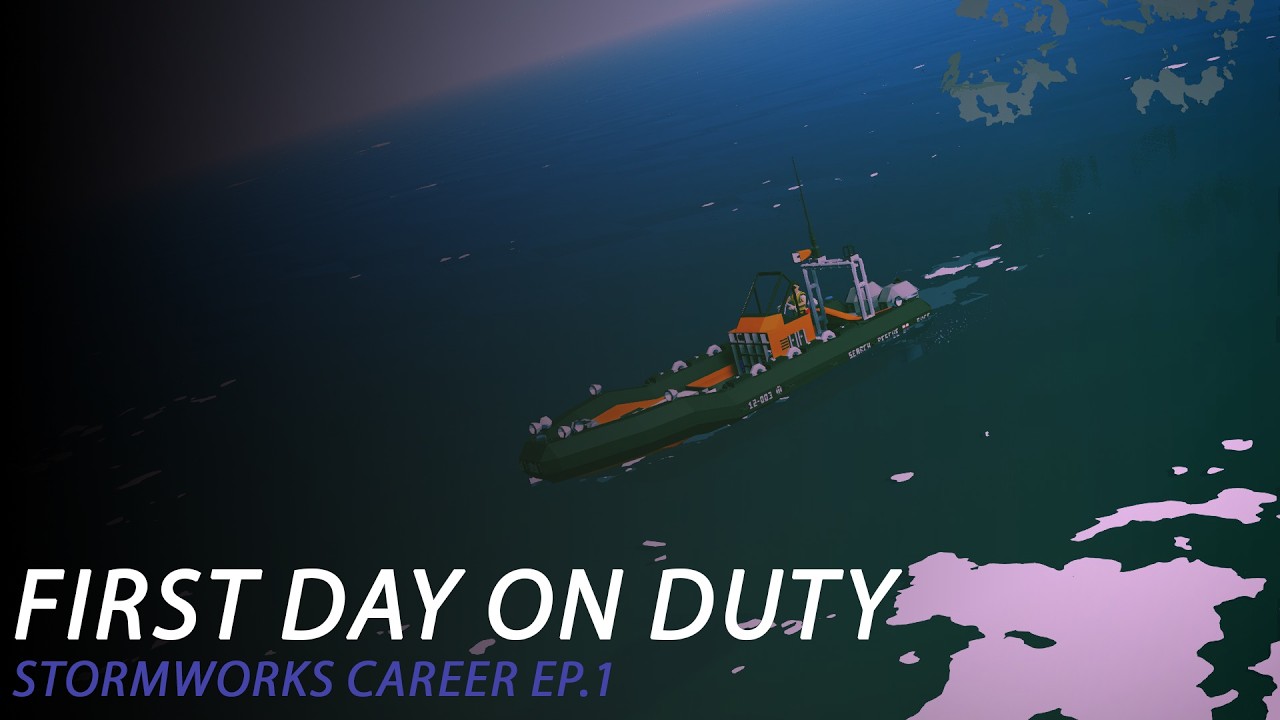 I Started a Search & Rescue Career in Stormworks!