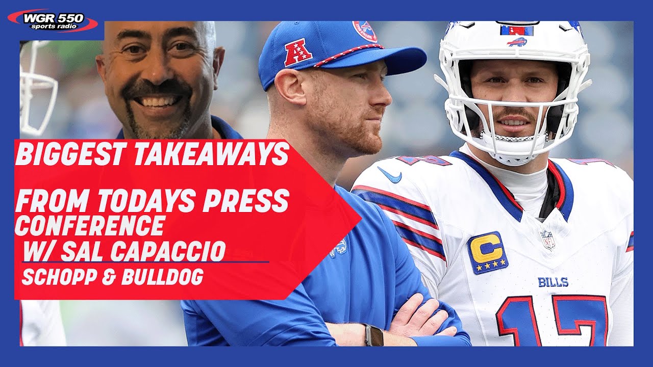 Sal Capaccio's Biggest Takeaways From Joe Brady's Press Conference| Schopp and Bulldog