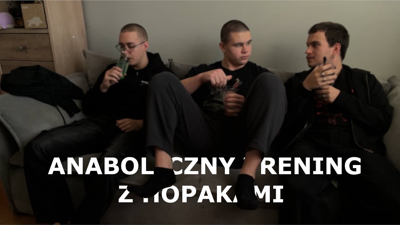 Anaboliczny trening z hopakami 100KG skos 15 lat Silowniany Galcio Vlog #06